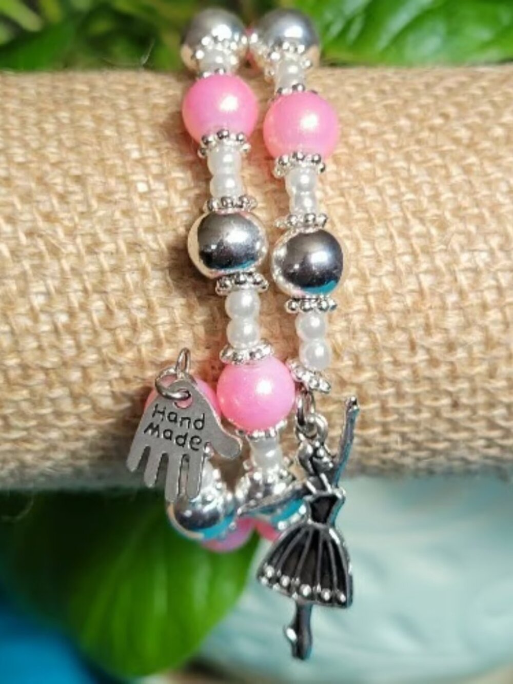 Colorful Multi-Layer Memory Wire Wrist Wraps with Charms